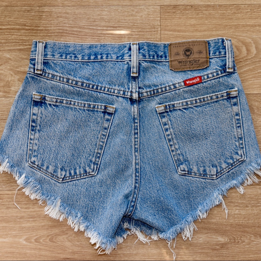 Wrangler Denim Cutoff Shorts Vintage